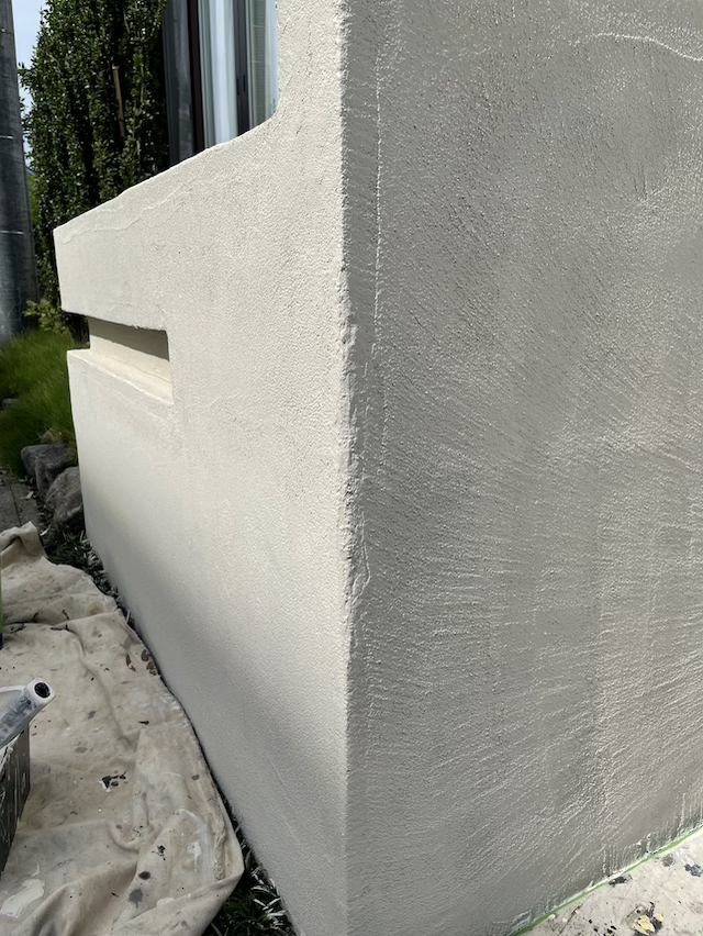 ブロック塀　塗装