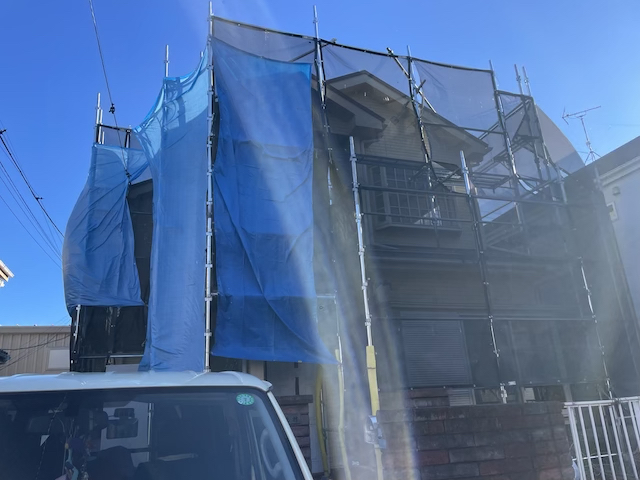 春日部市　サイディング外壁塗装工事　　　　　　　　　　　　修善すべきところはここだ！　