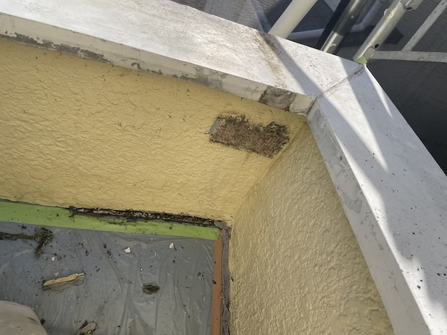 春日部市　シーリング施行不良